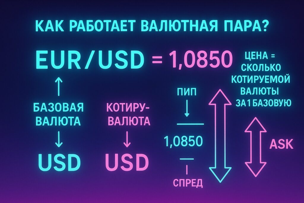как работает валютная пара